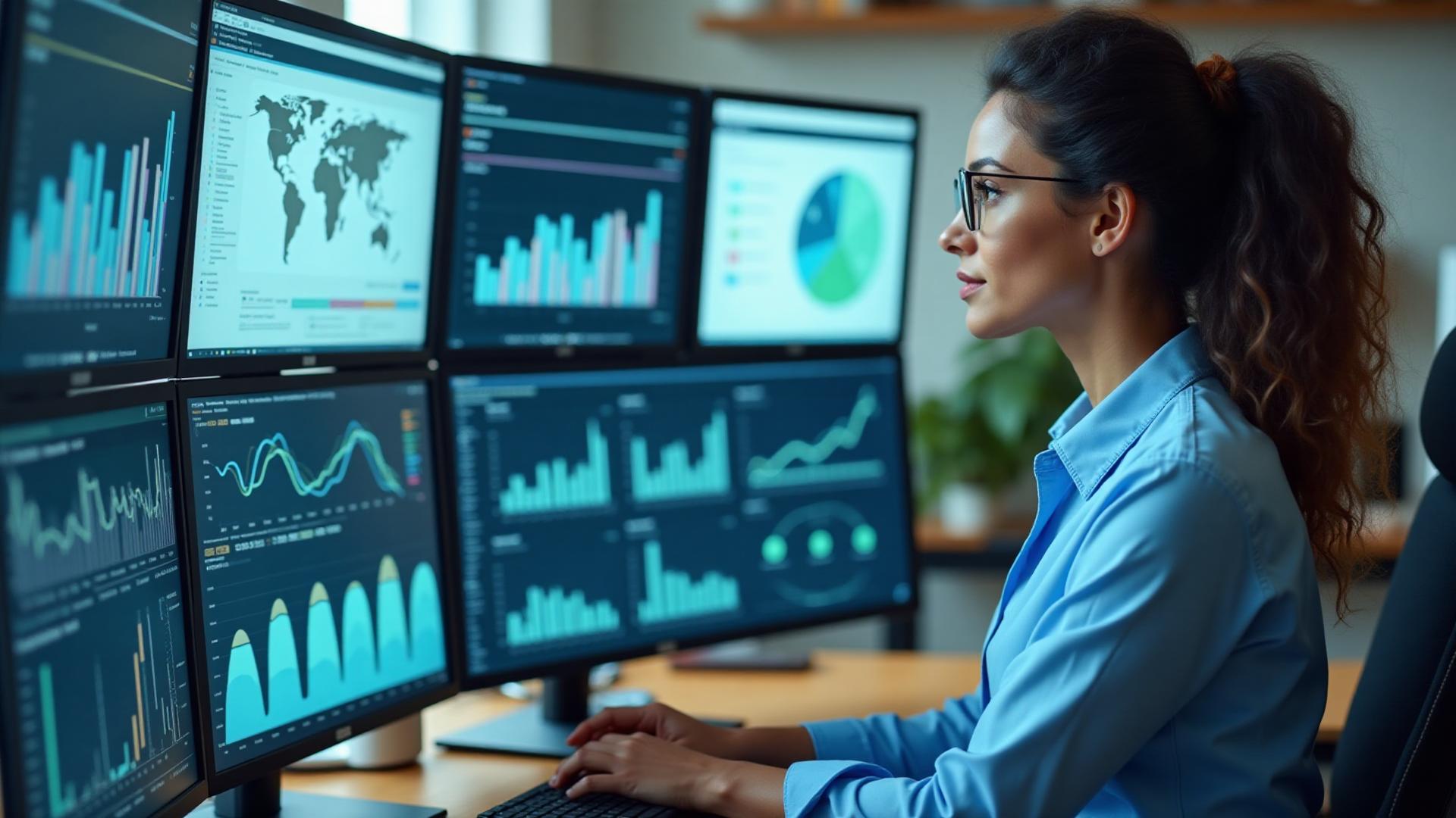 Research Analyst hero image showing professional collaboration