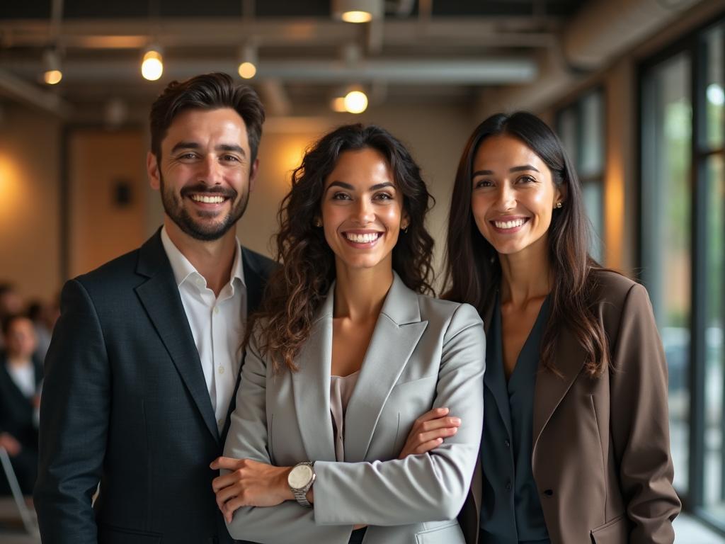 Virtrify hybrid team collaborating across offices