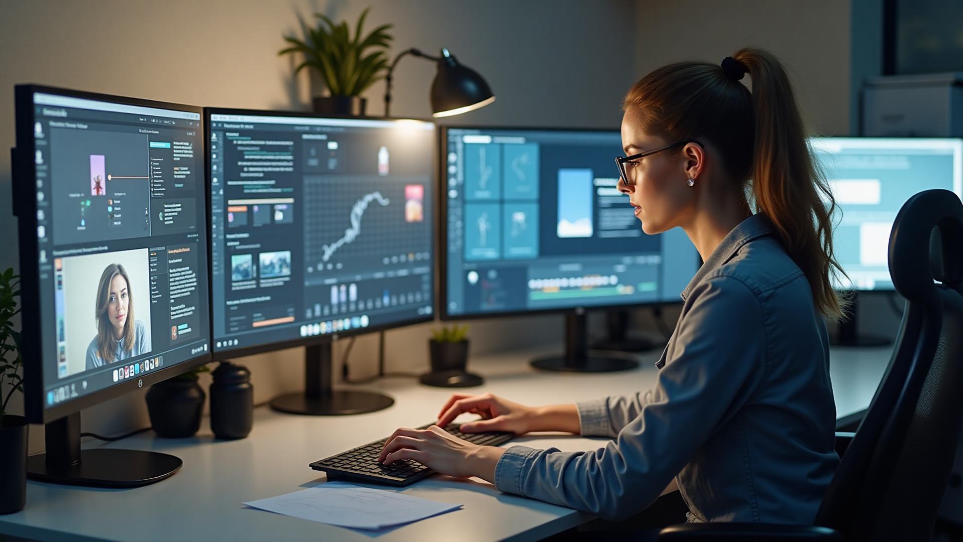 UX/UI Designer hero image showing professional collaboration